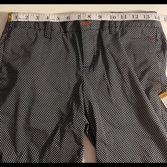 Tommy Hilfiger Black Polka Dot Bermuda Shorts - Picture 10 of 10